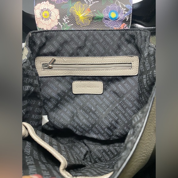 Steve Madden Color Block Backpack - Picture 12 of 13